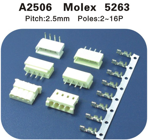 Molex 5263连接器 A2506